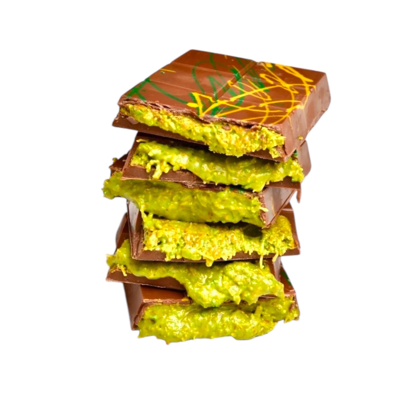 Dubai Chocolate Bar Pistachio, Kunafa Chocolate Bar, Chocolate Dubai Bar, Pistachio Cream Dubai, Knafeh Chocolate Pistachio Bar, 7.05 oz