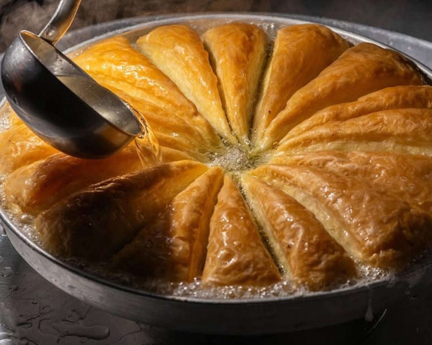 Baklava With Pistachio, Carrot Slice Fresh Baklava, Dessert Gift Box, Turkish Baklava, Homemade Baklava, Pistachio Baklava