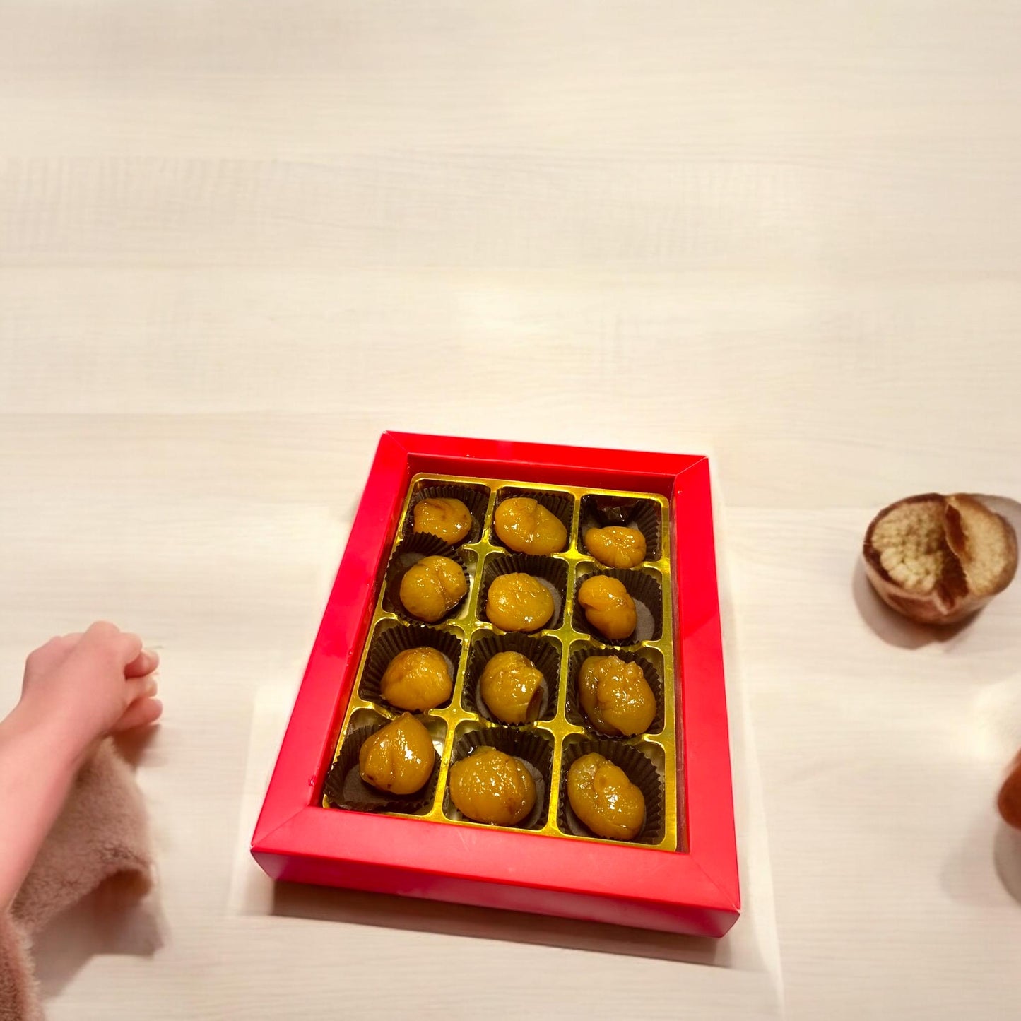 Candied Chestnuts Gift Box, Turkish Dessert Box, Turkish Fresh Food, Gourmet Fudge, Snacks Box, Turkish Kitchen, Holiday Dessert Gift