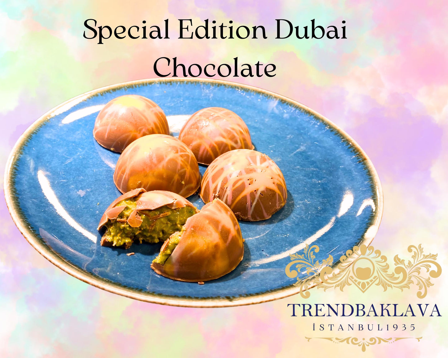 New Dubai Chocolate Bar Pistachio, Kunafa Chocolate Bar, Chocolate Dubai Bar, Pistachio Cream Dubai, Knafeh Chocolate Pistachio Bar