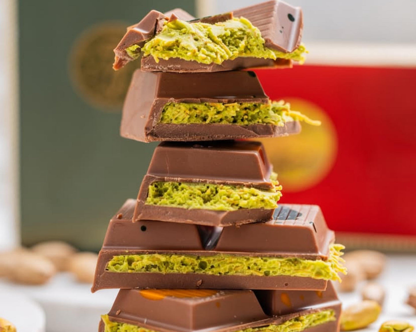 Dubai Chocolate Bar Pistachio,Kunafa Chocolate Bar,Chocolate Dubai Bar,Pistachio Cream Dubai,Chocolate Knafeh Chocolate Pistachio Bar,7 oz