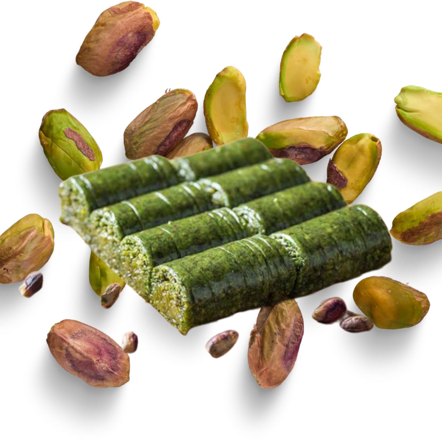 Turkish Baklava With Pistachio Tray, Pistachio Powder Roll Baklava, Wedding, Engagement Dessert For Guest, Handmade Baklava For Invitations