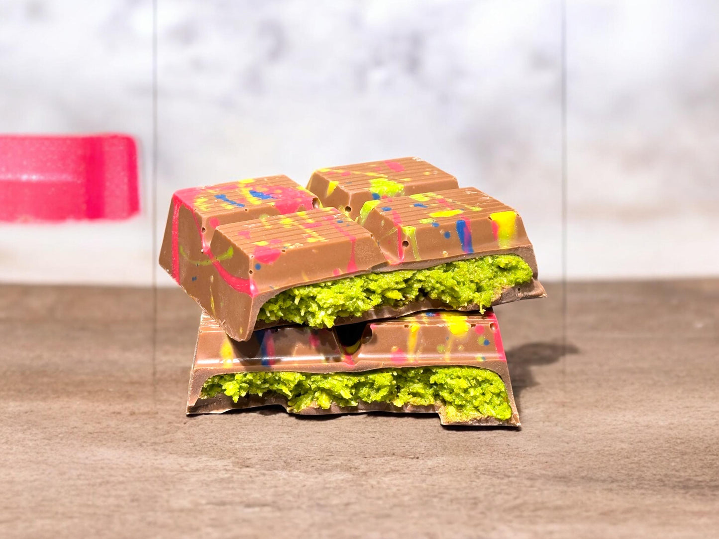 Dubai Chocolate Bar Pistachio,Kunafa Chocolate Bar,Chocolate Dubai Bar,Pistachio Cream Dubai,Chocolate Knafeh Chocolate Pistachio Bar,7 oz