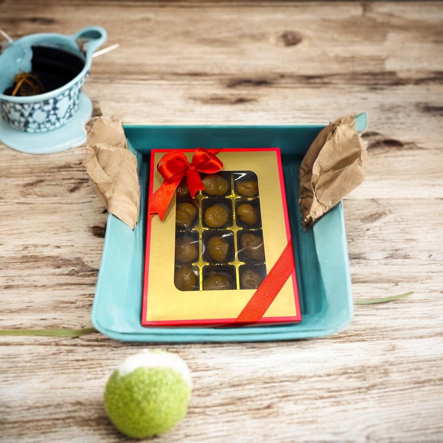 Candied Chestnuts Gift Box, Turkish Dessert Box, Turkish Fresh Food, Gourmet Fudge, Snacks Box, Turkish Kitchen, Holiday Dessert Gift