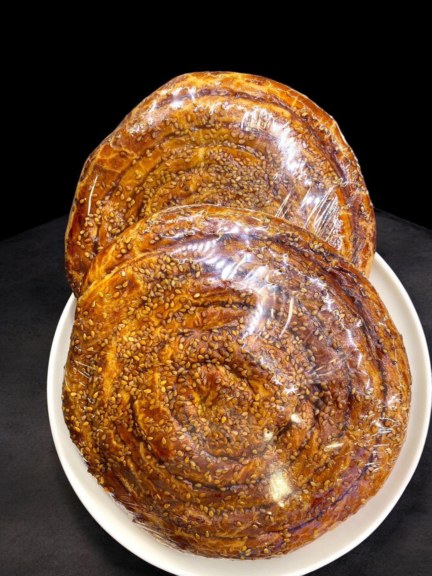 Handmade Tahini Rolls, Tahini Bun, Turkish Dessert with Tahini and Sesame, Birthday Food Gift, Authentic Turkish Pastry, Tahini Cookie
