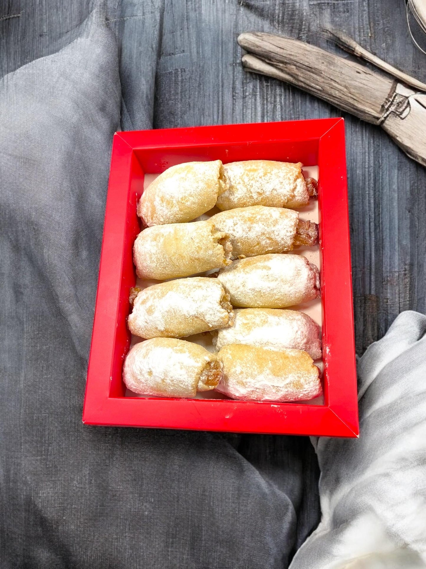 Handmade Apple Pie Cookies, Homemade Cookies, Mini Apple Pie Cookie Gift Box, Turkish Food, Desser Food Gift, Turkish Apple Cookies