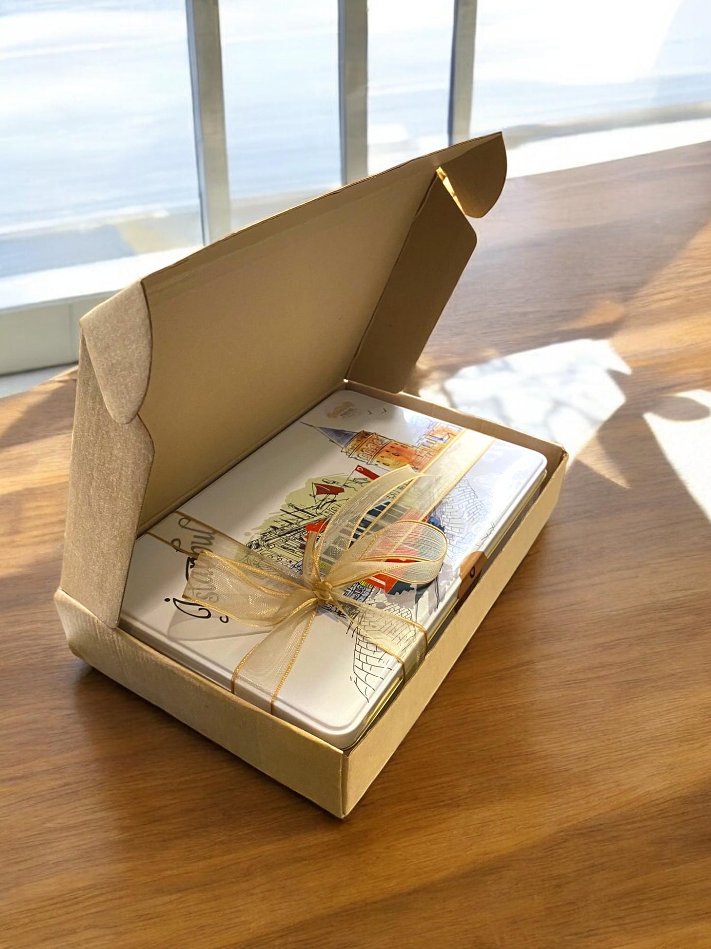 Turkish Baklava With Pistachio, Special Turkish Baklava Gift Box, Personalized Dessert Gift, Delicious Special Pistachio Honey Baklava