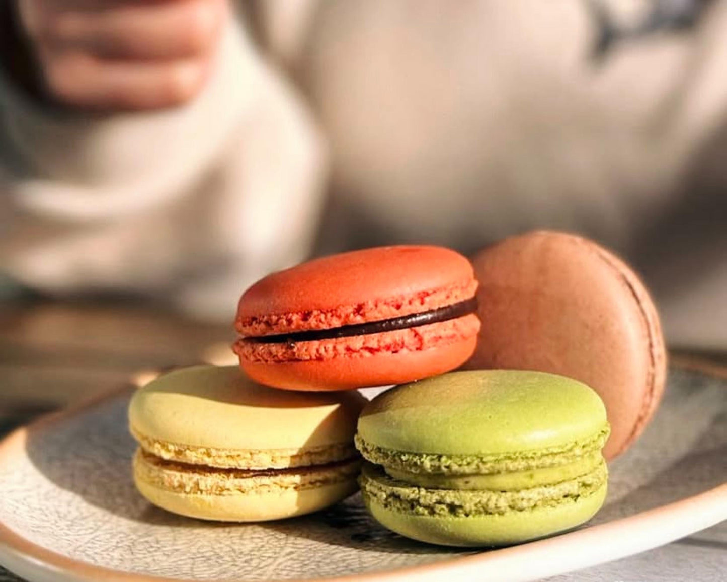 French Macaron Box, Macaroons Box, Dessert Gift Box, Birthday Food Gift, Assorted Gift Box of 6 Macarons, Macaron Collection Flavors