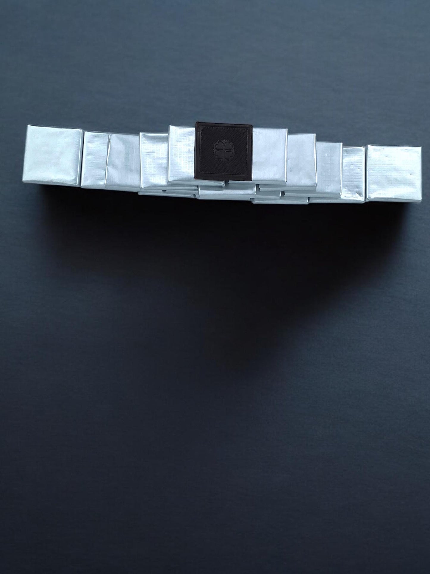Gold or Silver Foiled Chocolate, Milk Dark Chocolate, Perfect Gift for Weddings, Special Occasions, Engagement Gifts Chocolate