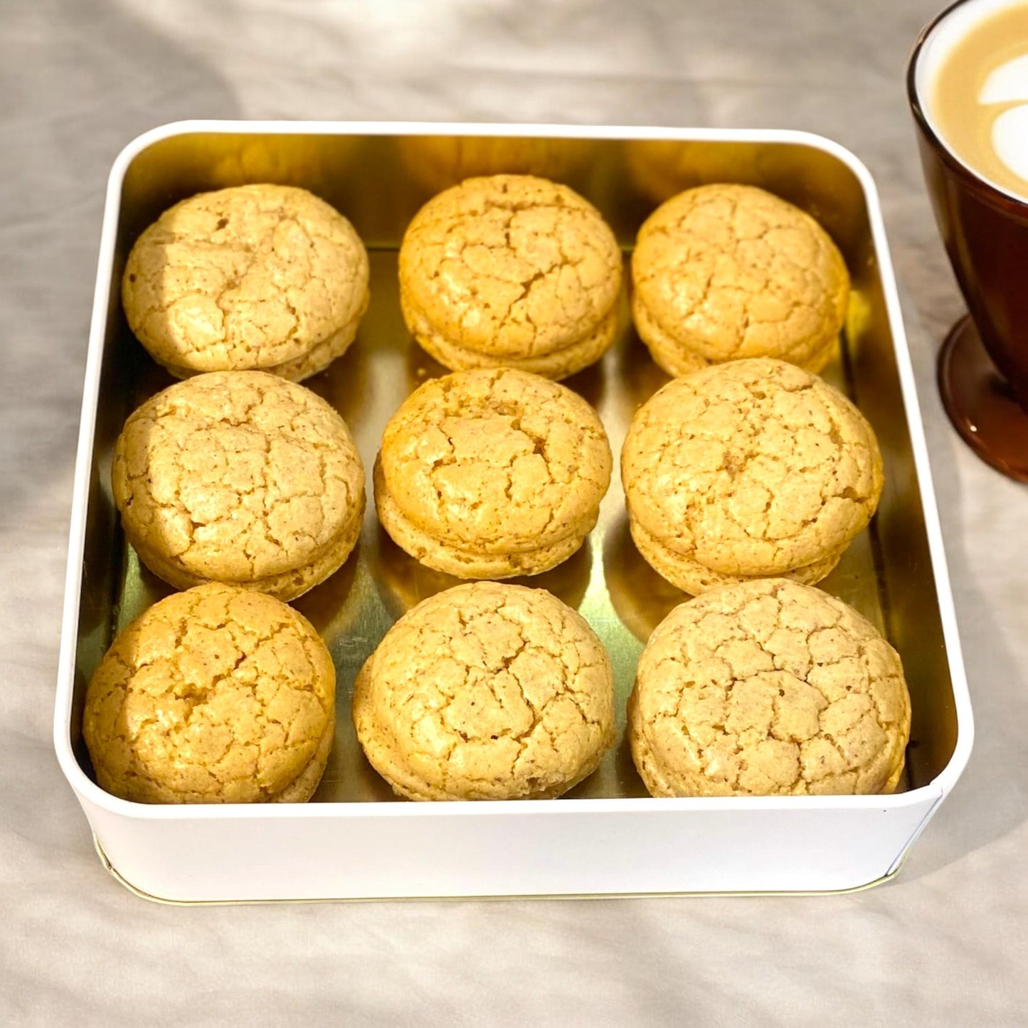 Handmade Cookie With Hazelnut, Authentic Turkish Nuts Acıbadem, Gourmet Cookies, Handmade Cookie, Turkish Hazelnut Macaroon cookie