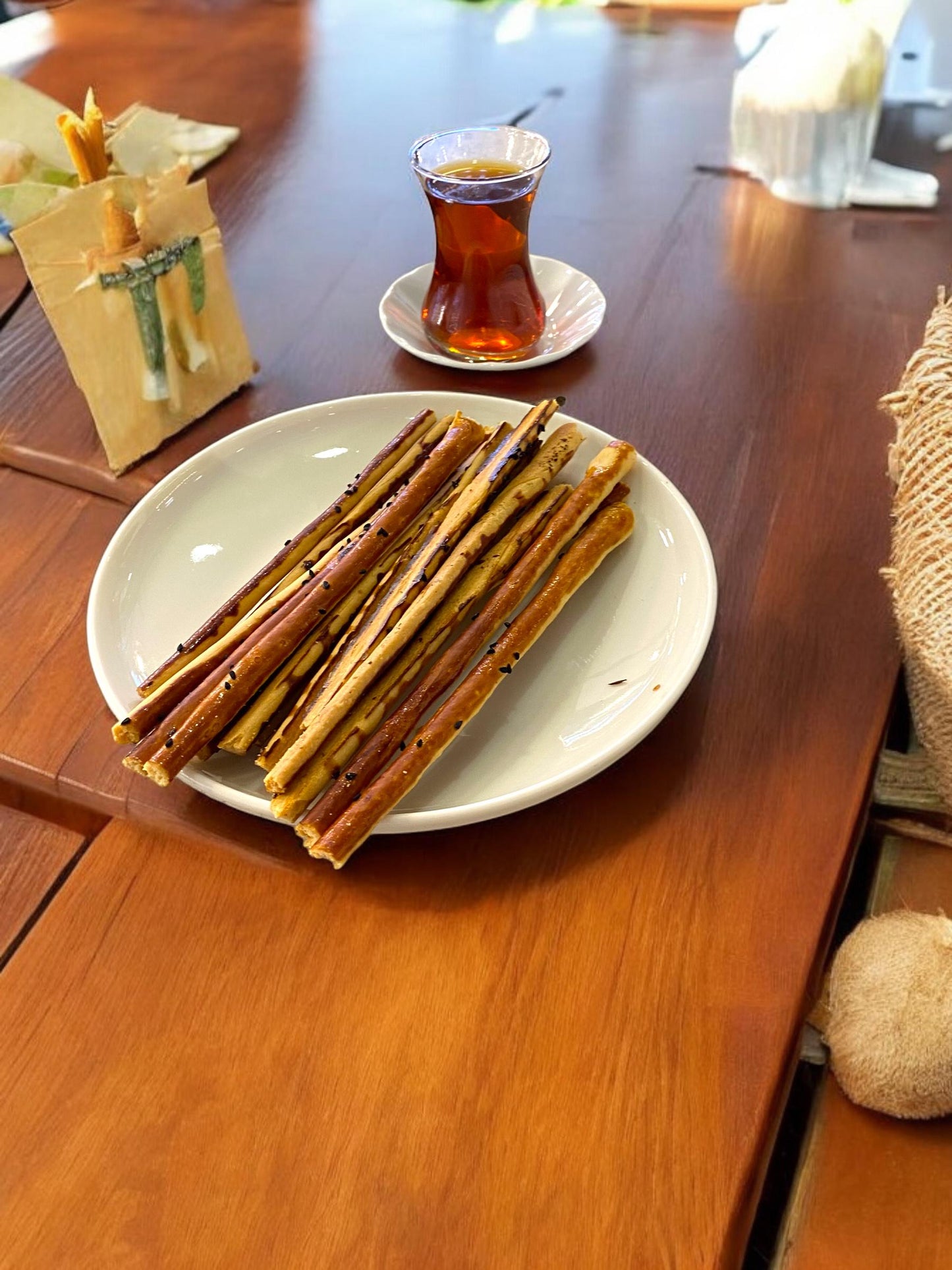 Handmade Savory Cracker, Sesame Sticks, Turkish Food, Easter Savory Food Gift, Breakfast With Santa, Food Theme Gifts, Savory Stick