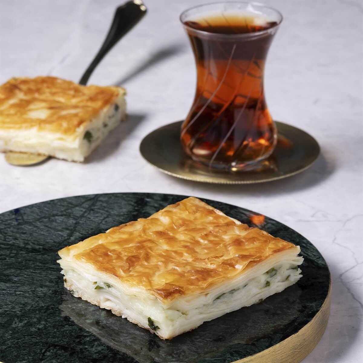 Savory Turkish Cheese Pie Box, Perfect Breakfast Gift Idea, Turkish Cheese Pie, Breakfast Food Theme Gifts, Homestyle Goodness Delivered
