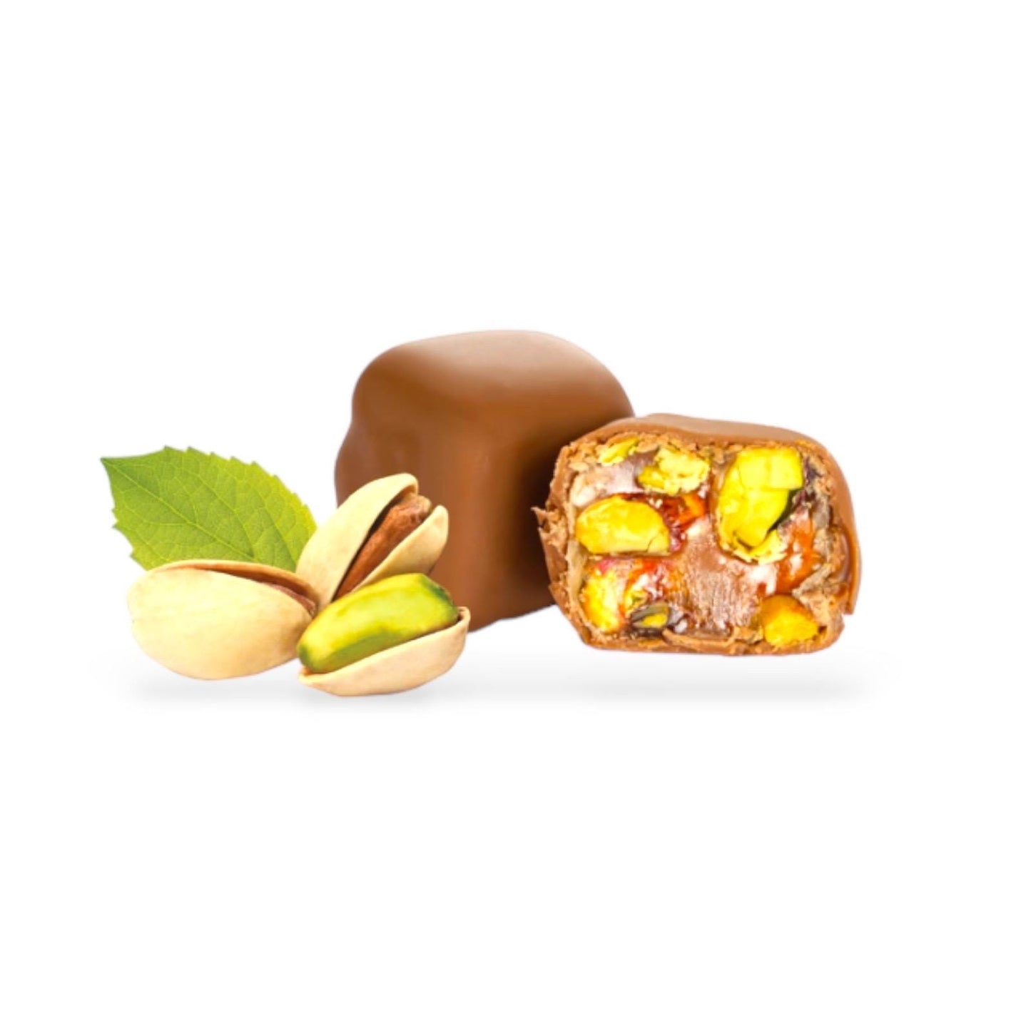 Turkish Delight With Pistachio Tin Box, Gourmet Chocolate Candy, Turkish Delight Gift Box, Soft Candy, Fudge Chocolate Covered Dessert