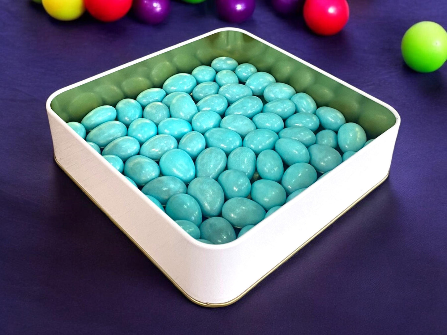 Pink or Blue Candy Almond Dragee Box - Perfect for Boy or Girl Celebration, Gender Reveal Almond Dragee Box, Pink or Blue Candy