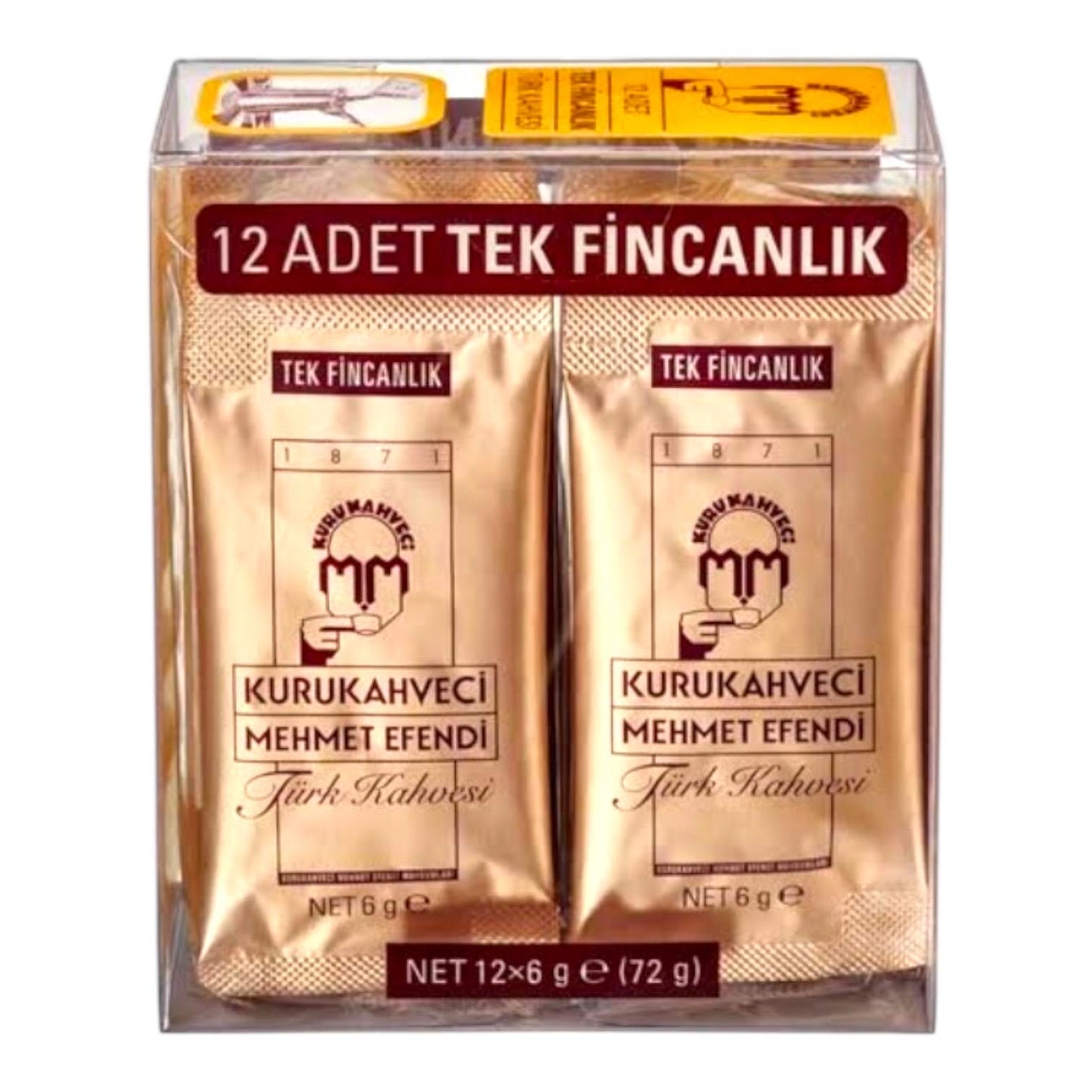 Kurukahveci Mehmet Efendi Turkish Coffee,  Authentic Roast in Multiple Sizes, Fresh Turkish Coffee From İstanbul-Turkey, Arabic Coffee