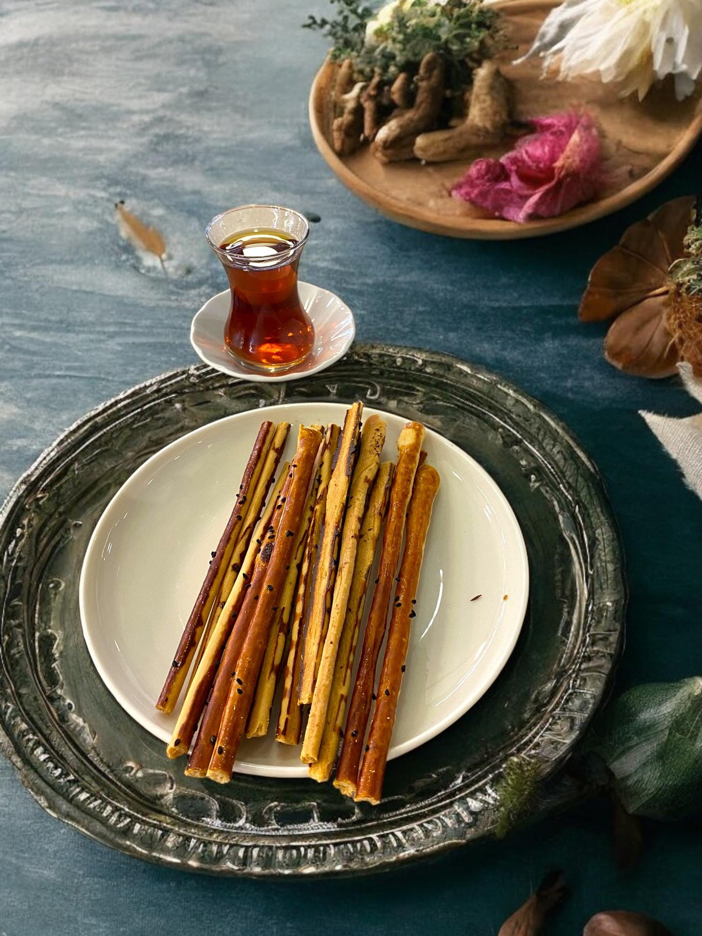 Handmade Savory Cracker, Sesame Sticks, Turkish Food, Easter Savory Food Gift, Breakfast With Santa, Food Theme Gifts, Savory Stick