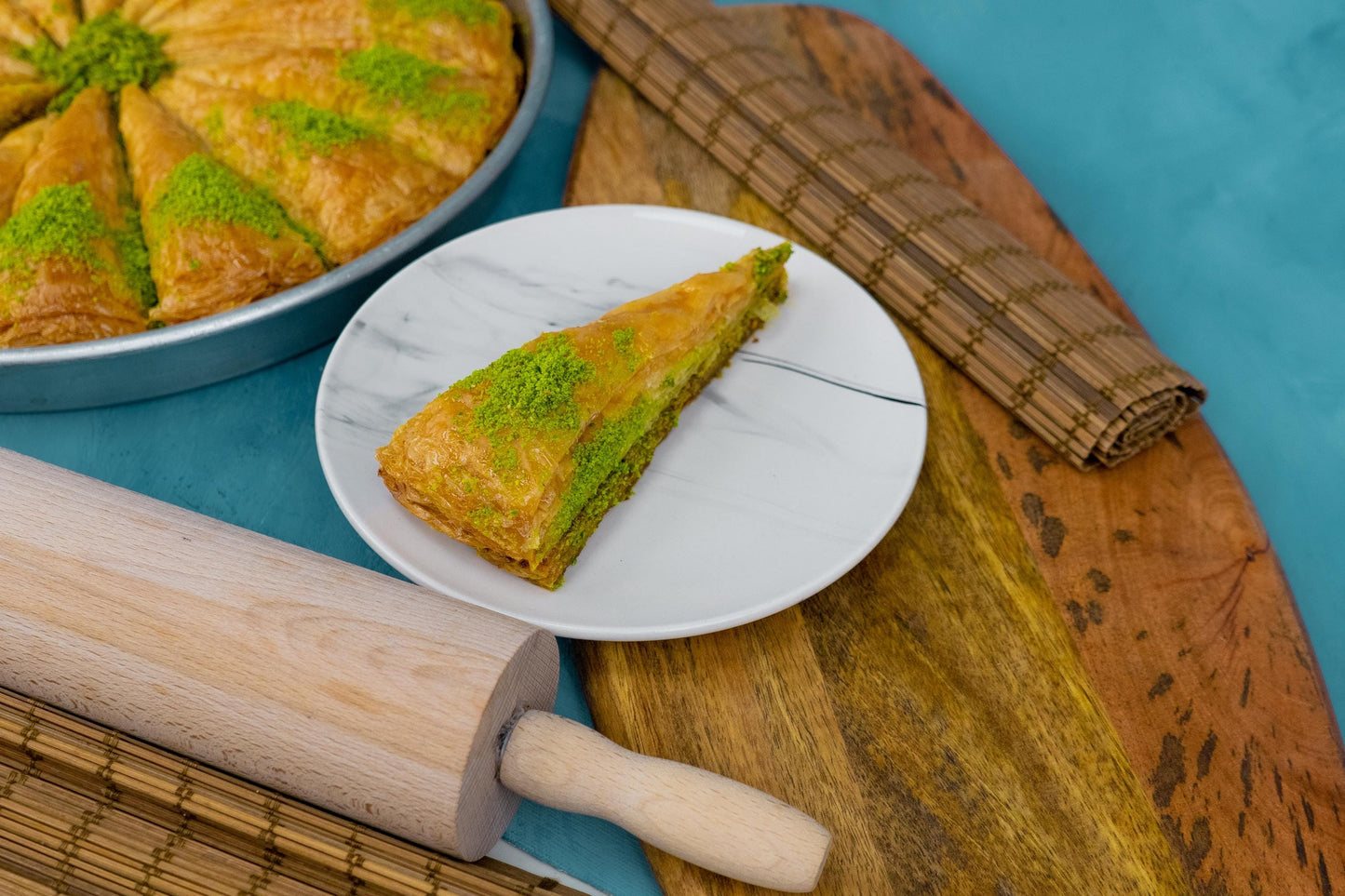 Baklava With Pistachio, Carrot Slice Baklava,Turkish Dessert, Baklava Gift Box, Homemade Baklava, Fresh Baklava, Turkish Pastry