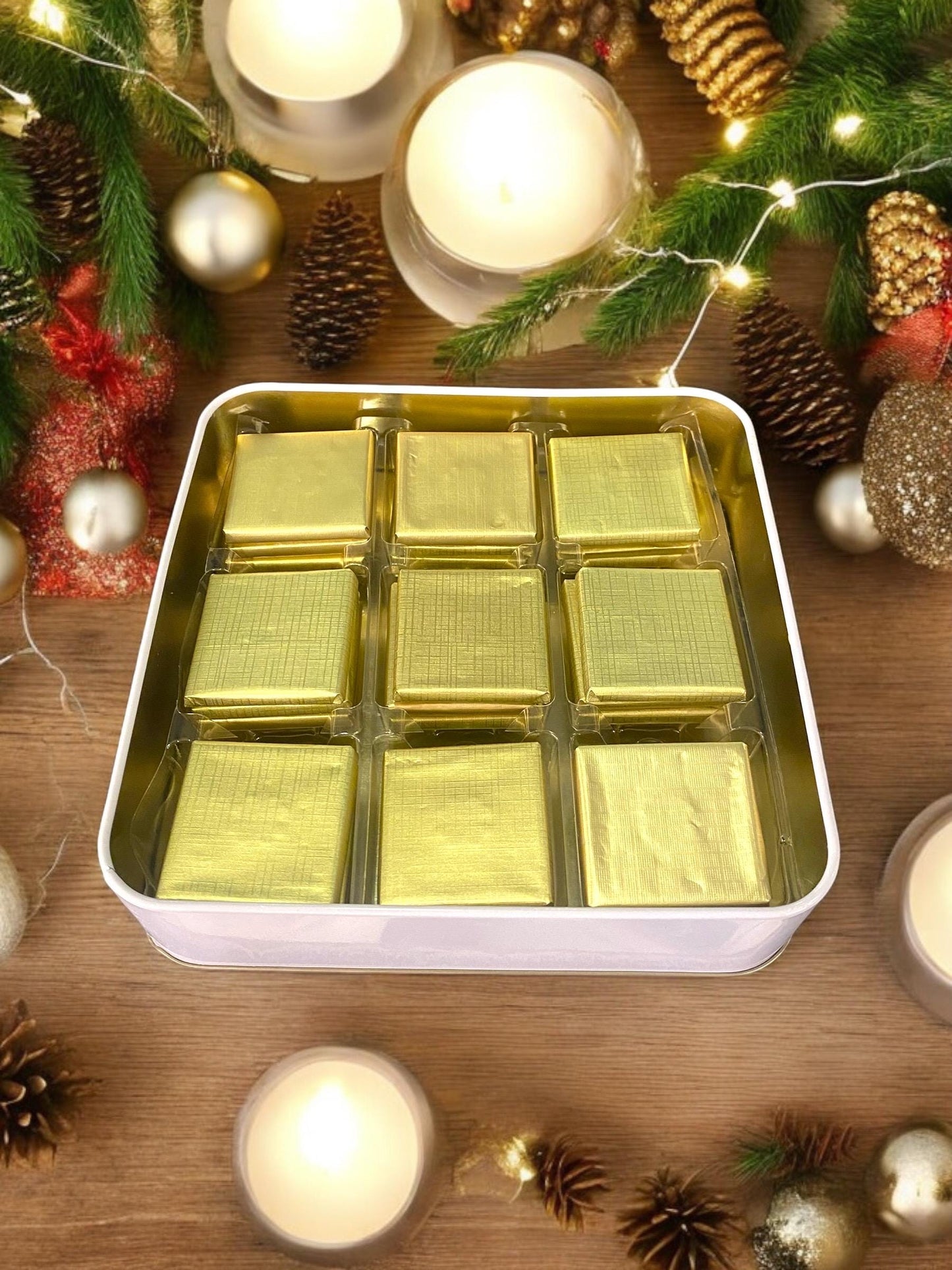 Gold or Silver Foiled Chocolate, Milk Dark Chocolate, Perfect Gift for Weddings, Special Occasions, Engagement Gifts Chocolate